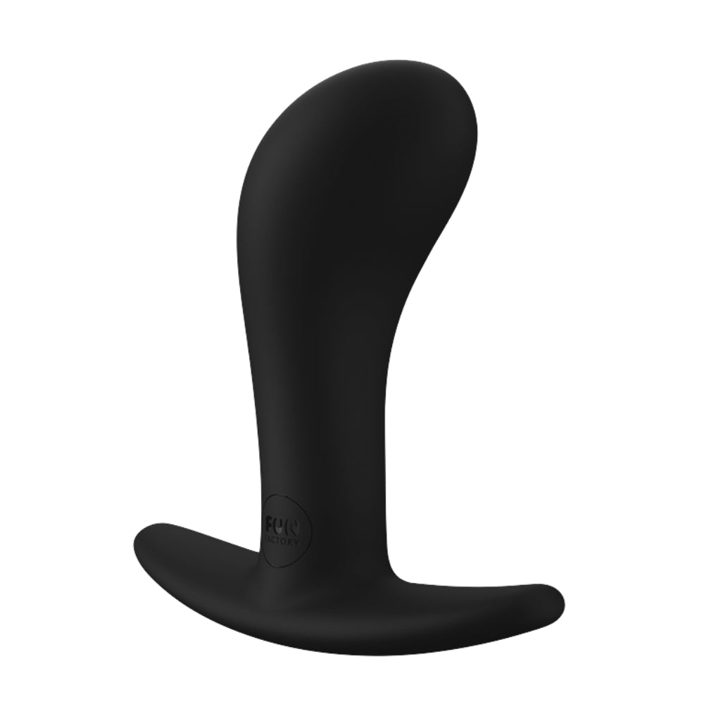 Fun Factory BOOTIE M Black - Black 9.4 cm Medium Butt Plug