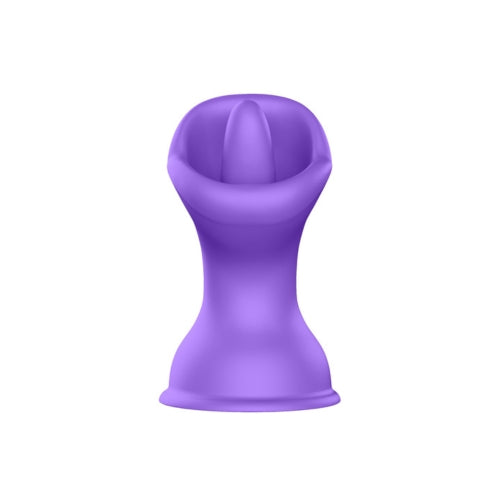 Mv57: Mouth & Tongue Vibrator - Purple