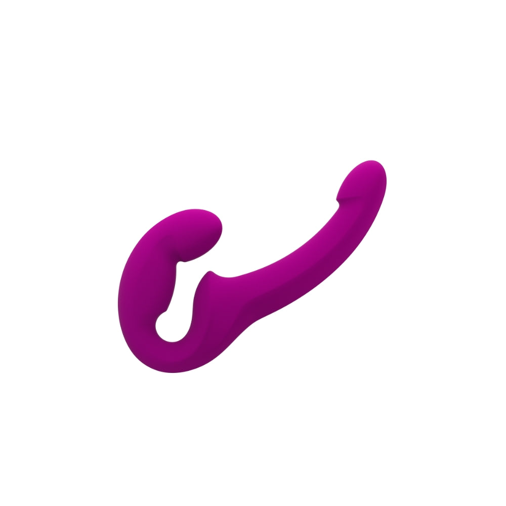 Fun Factory SHARE LITE Blackberry - Blackberry Strapless Strap-On