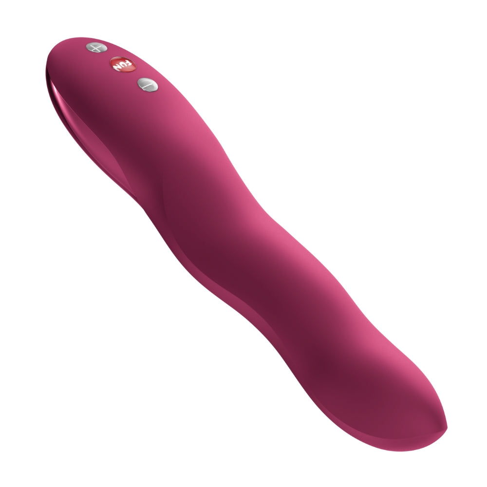 Fun Factory STRONIC WAVE Wine Red - Wine Red USB-C Rechargeable Thrusting Vibrator