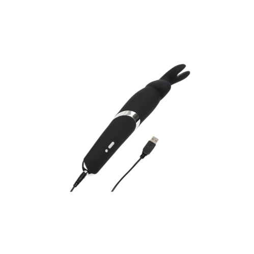 Happy Rabbit Rechargeable Wand Vibrator Black
