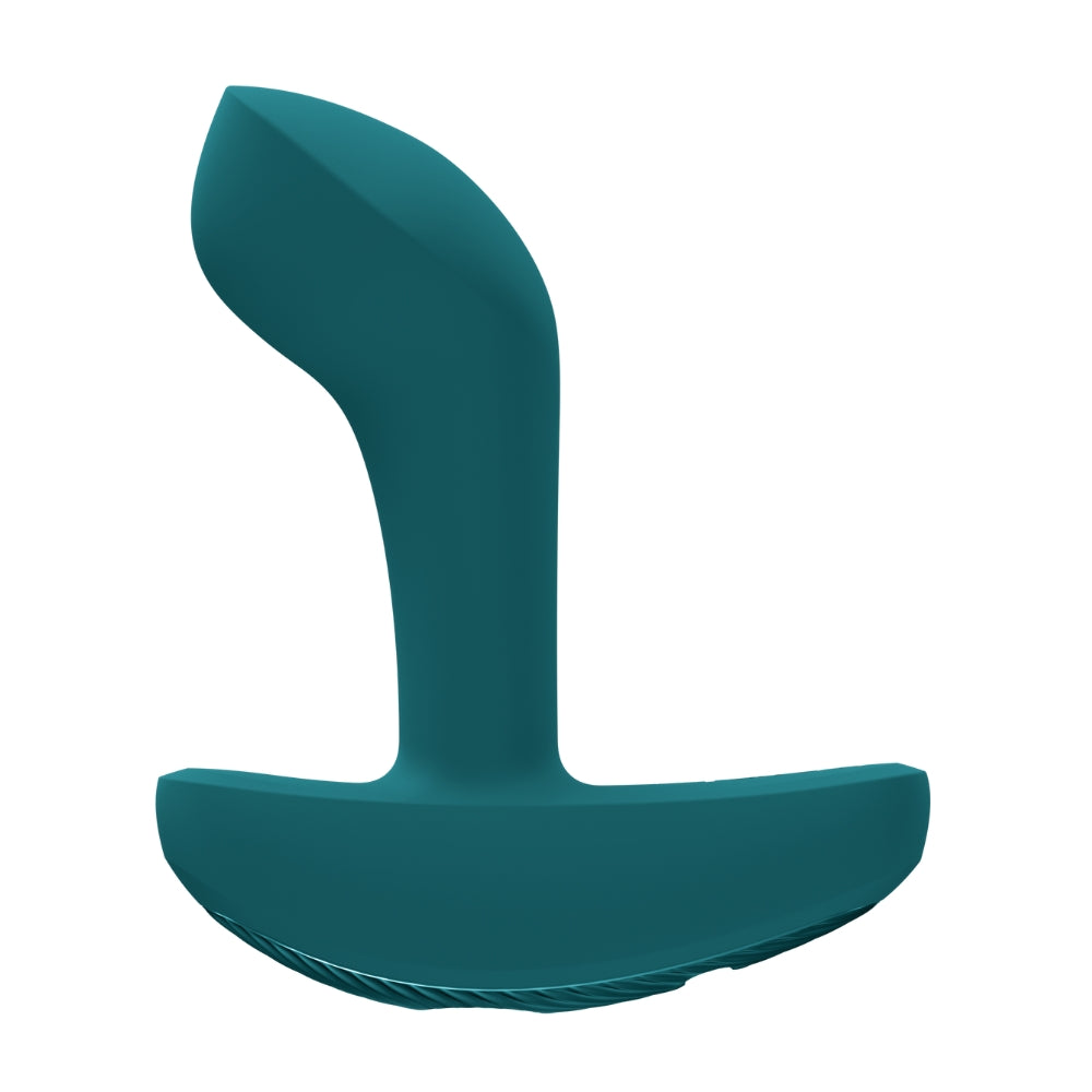 Fun Factory BOOTY VIBE Bottle Green - Bottle Green 9.7 cm USB-C Rechargeable Vibrating Anal Plug
