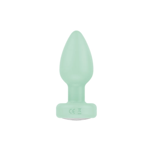 Pr17: VIBRATING PLUG W/ REMOTE - GREEN