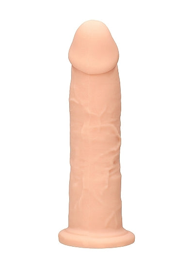 Silicone Dual Density Dildo Without Balls 9 Inch Black