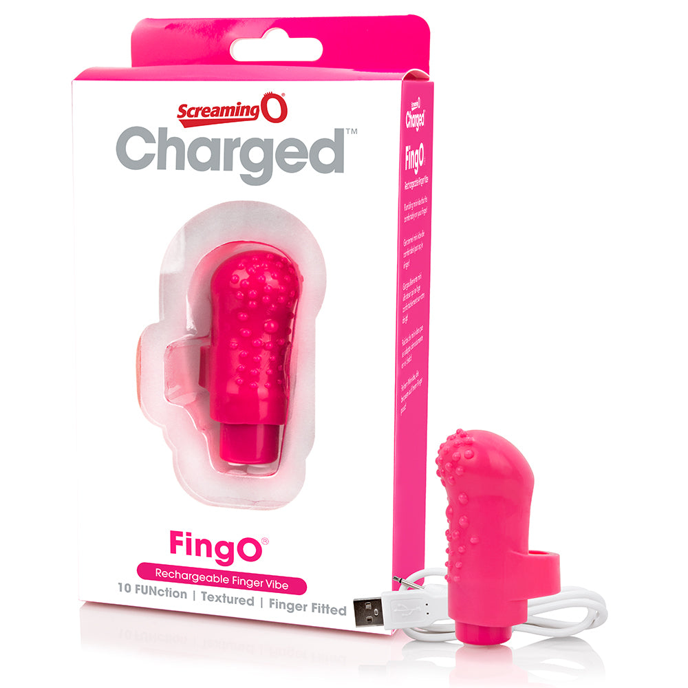Charged FingO Vooom Mini Vibe - Blue