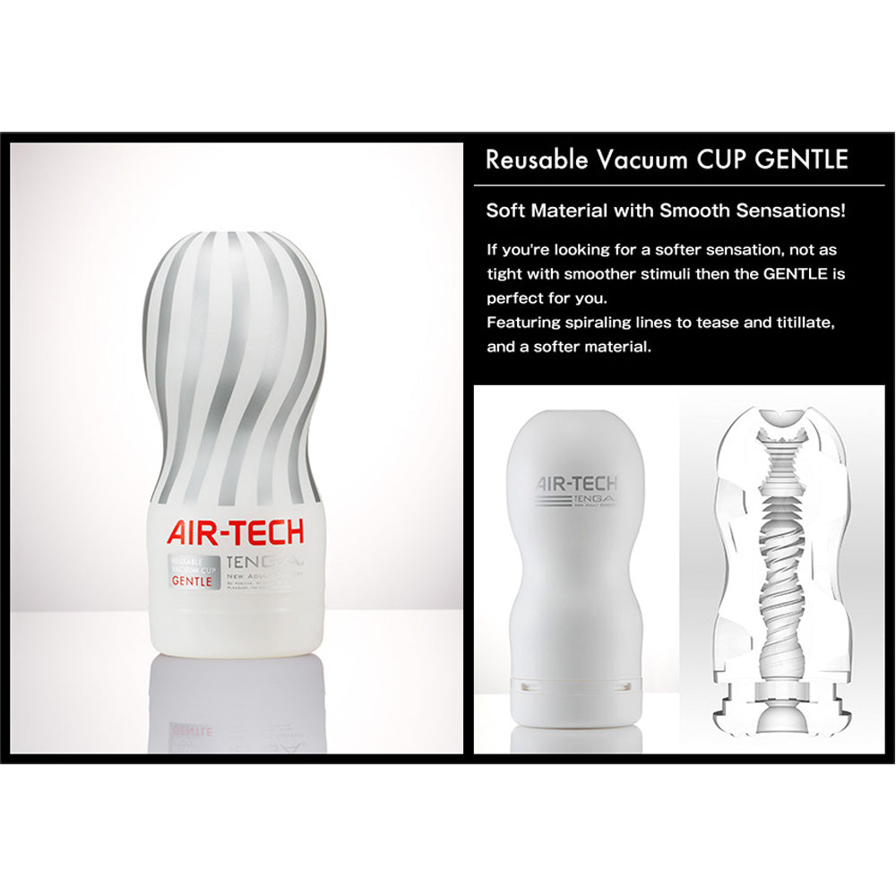 Air-Tech Reusable Vacuum Cup Strong Black