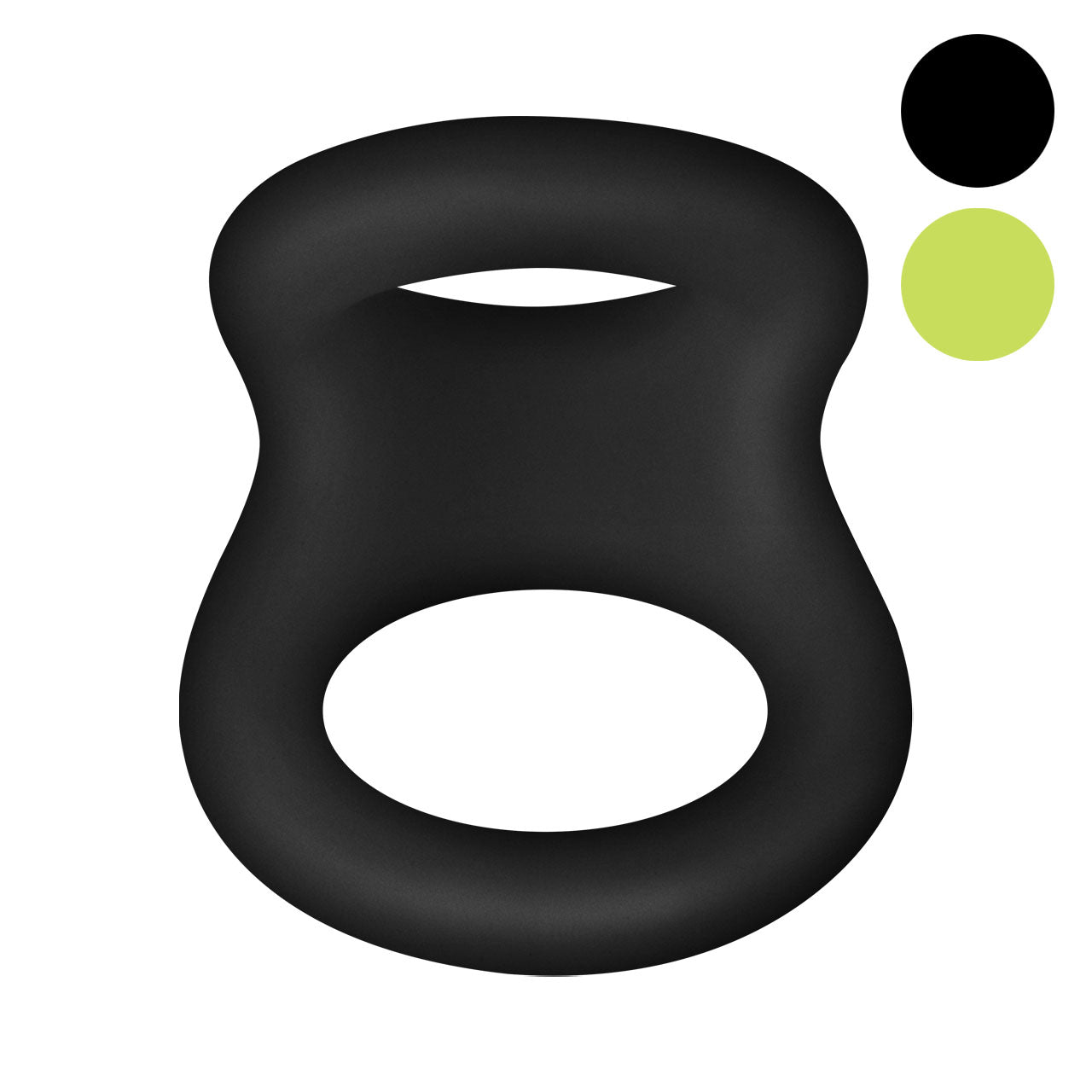 F-22: D RING (LIQUID SILICONE) LARGE - BLACK