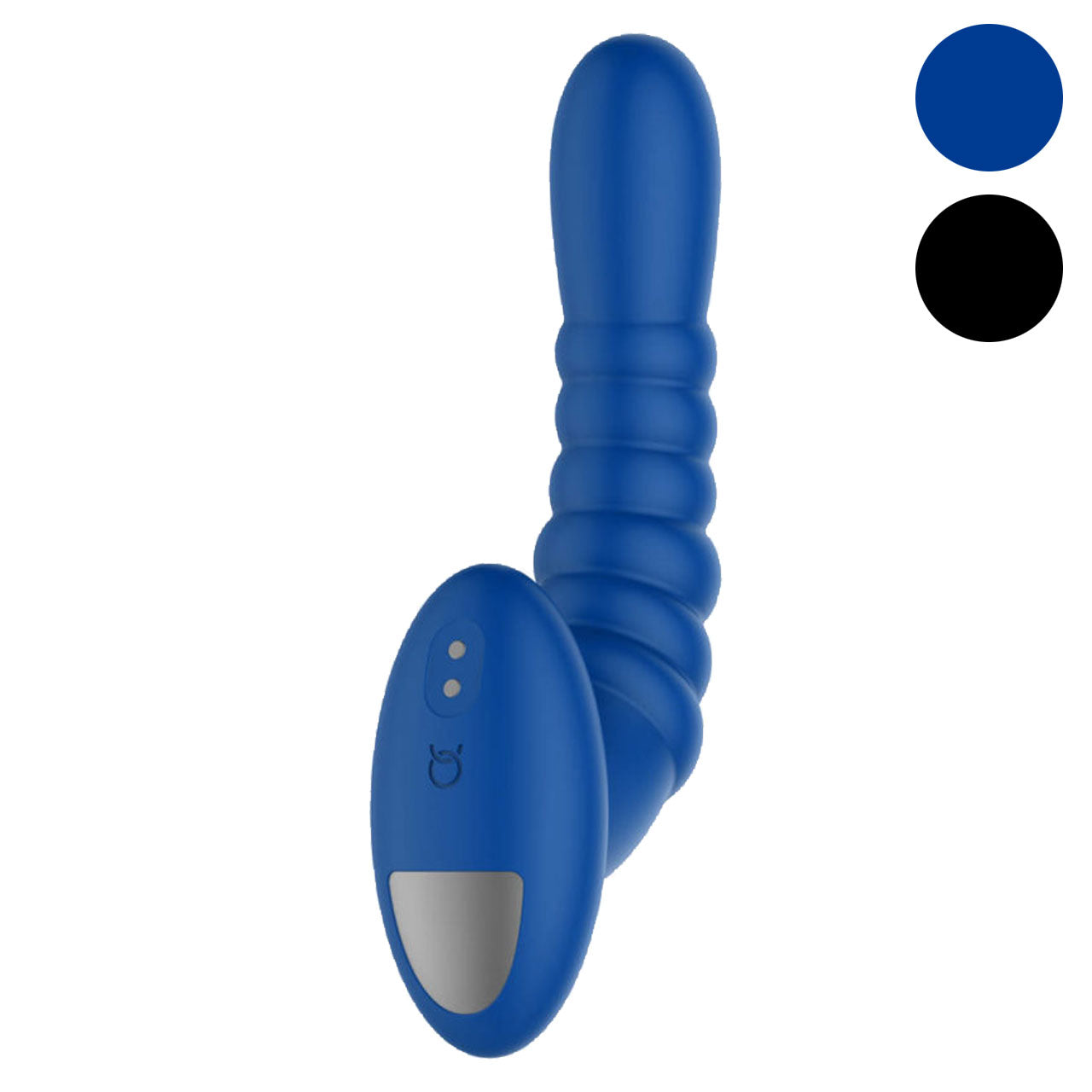 Ribbed Pro Massager - Black