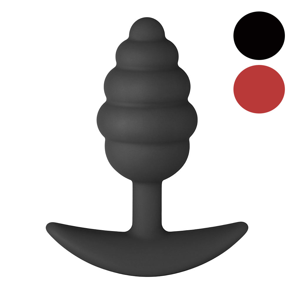 F-83: SPIR PLUG 100% SILICONE BLACK