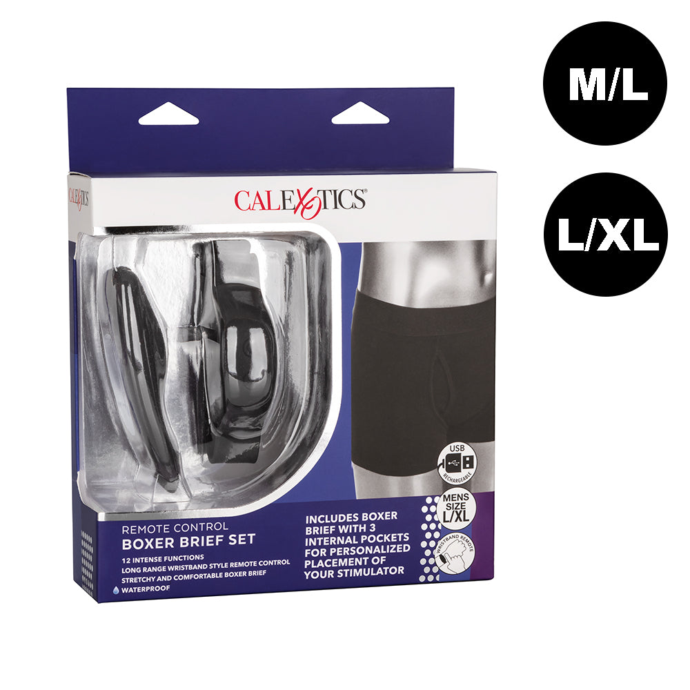 Remote Control Boxer Brief Set - M/L