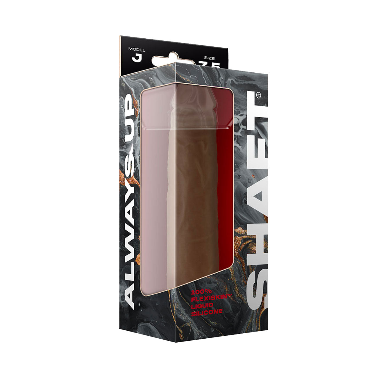 Model J 8.5" Liquid Silicone Dong - Oak