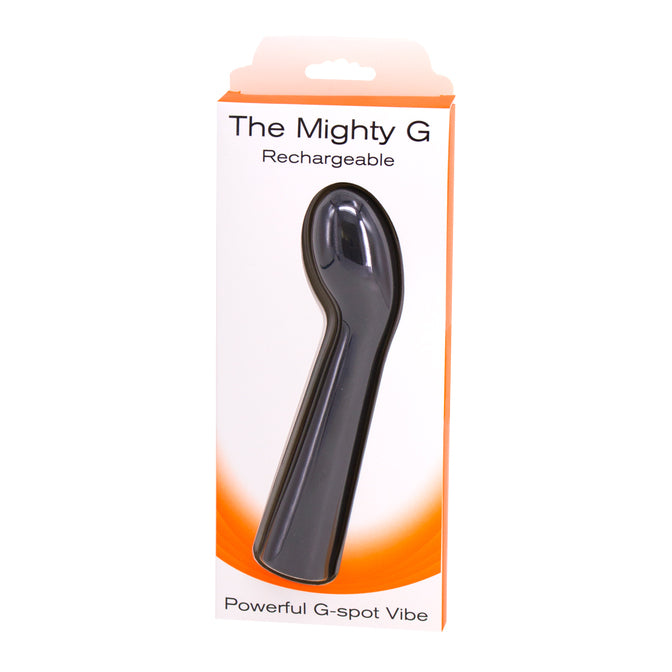 Rechargeable silicone gspot black