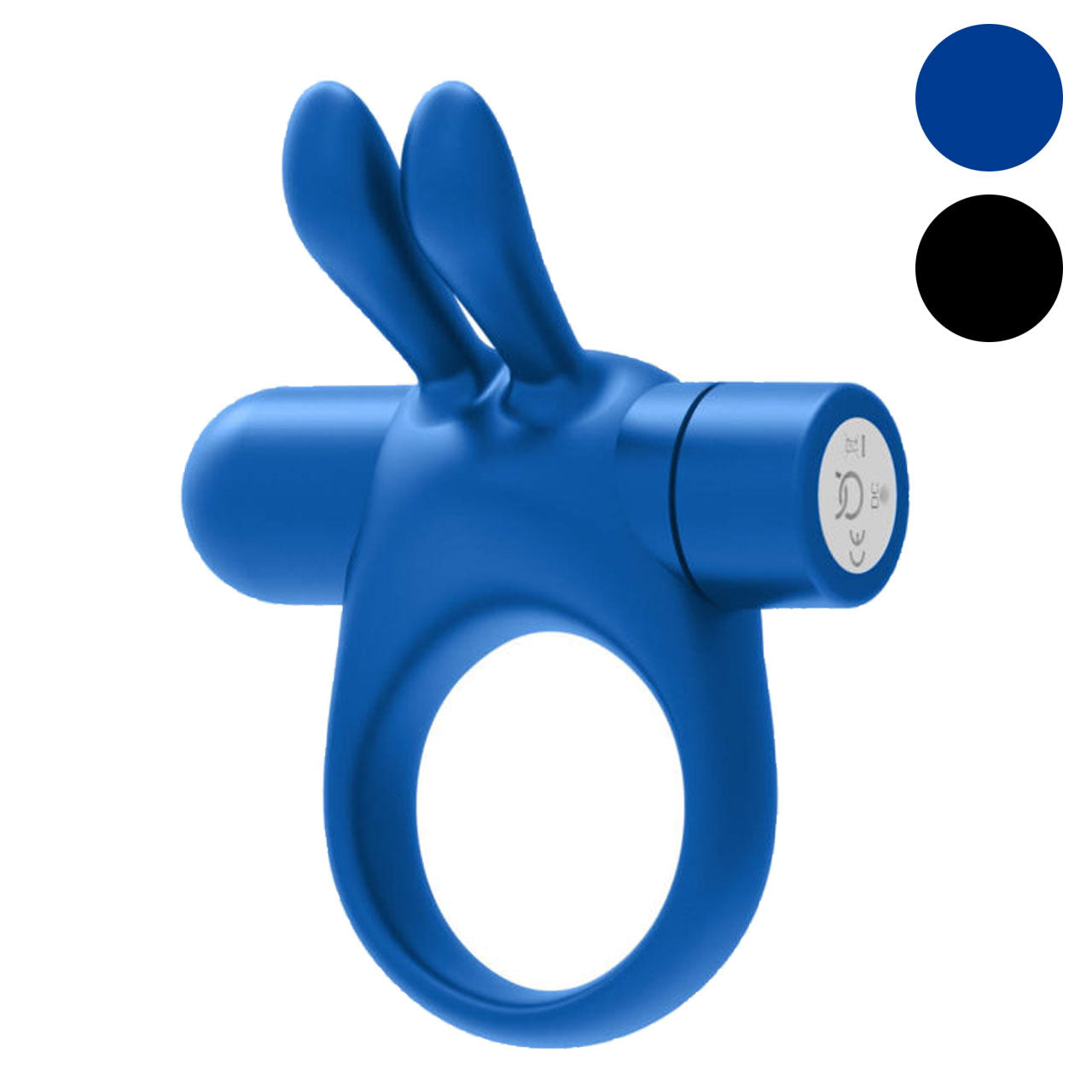 Bunny Vibrating Cockring - Black