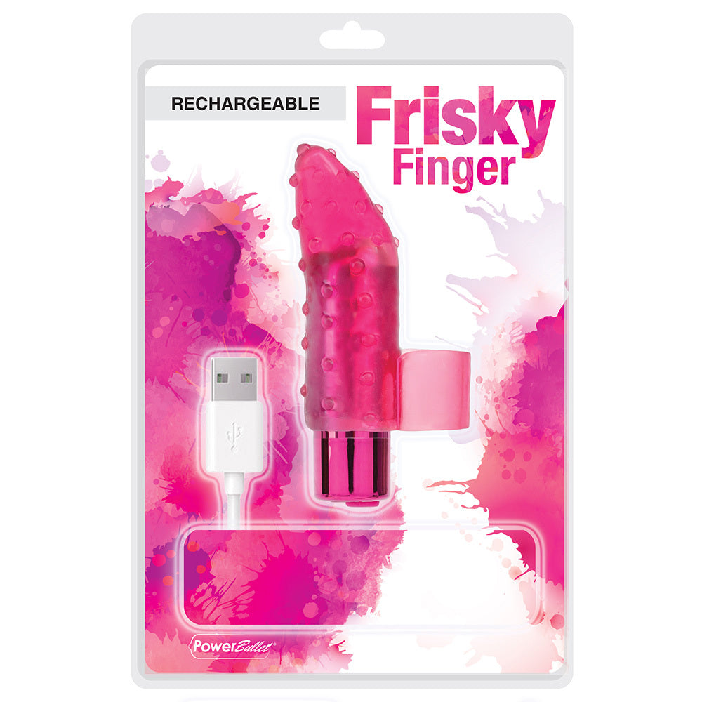 Rechargeable Frisky Finger Pink