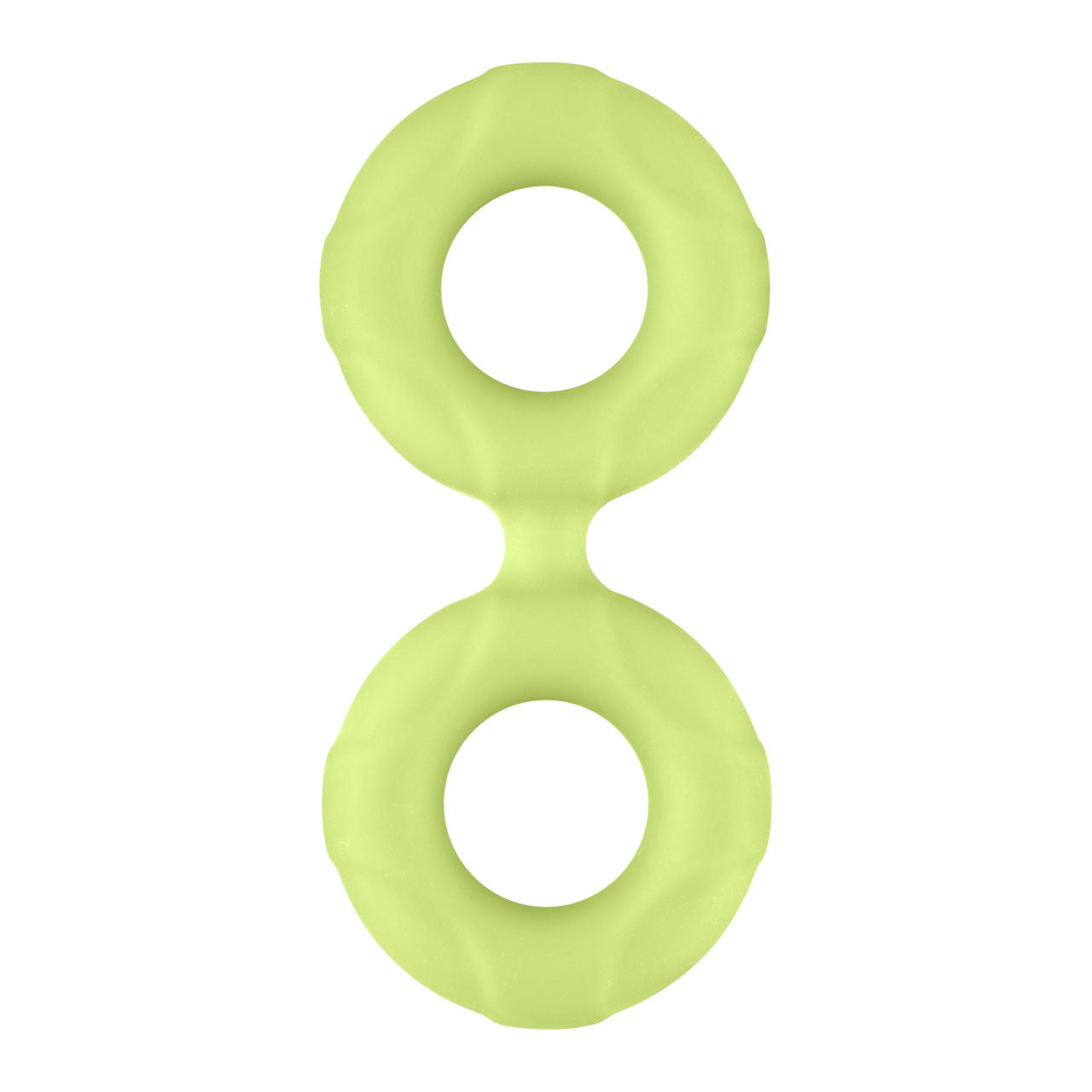 F-81: DOUBLE RING (LIQUID SILICONE) 51MM - BLACK