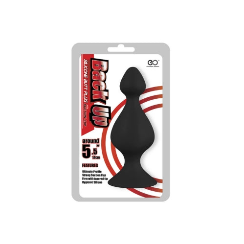 Back Up Gourd 5" Silicone Butt Plug