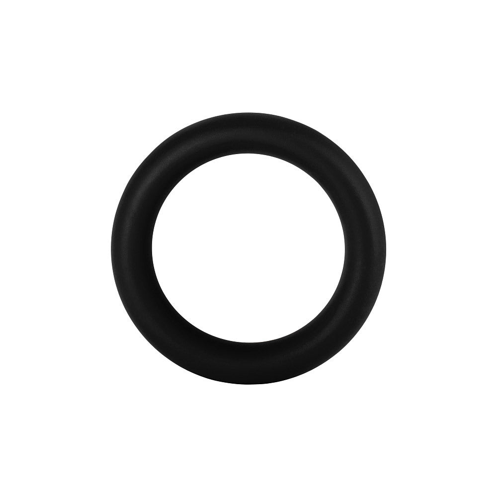 F-64: 50MM 100% SILICONE RING WIDE BLACK L