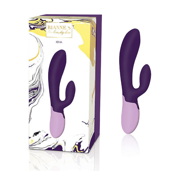 Xena Rabbit Vibrator Peach & Coral
