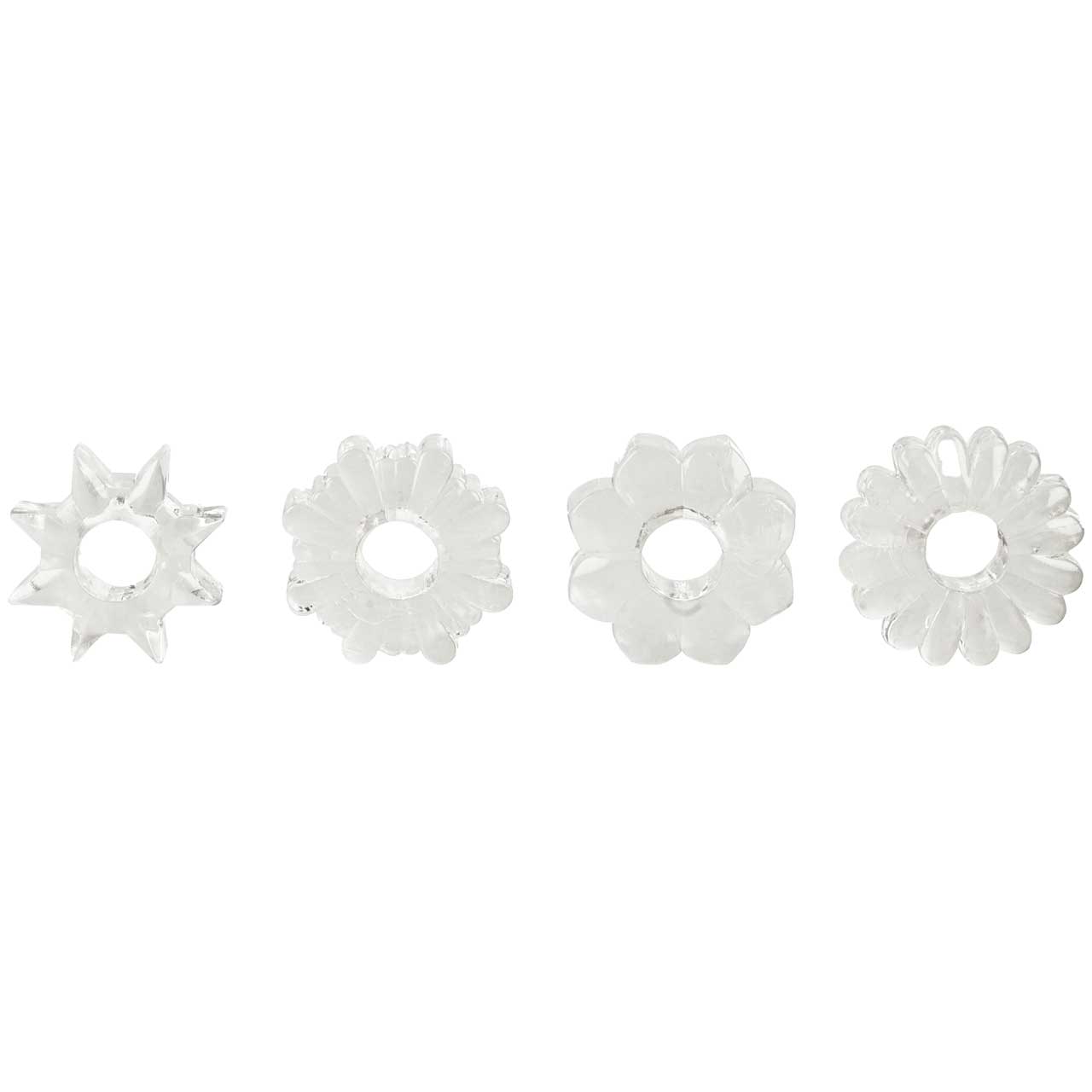 Basic Essentials® Super-stretchy TPR Enhancers - Clear