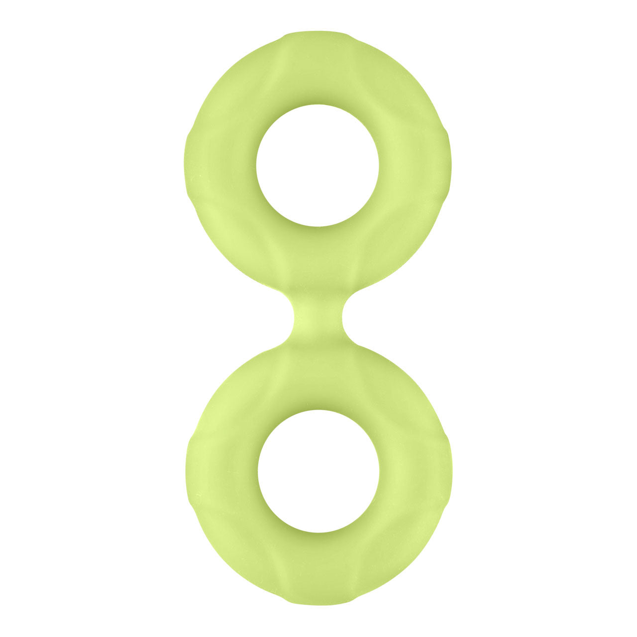 F-81: DOUBLE RING (LIQUID SILICONE) 51MM - BLACK