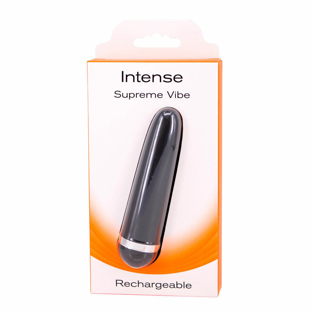 Rechargeable bullet intense supreme Black