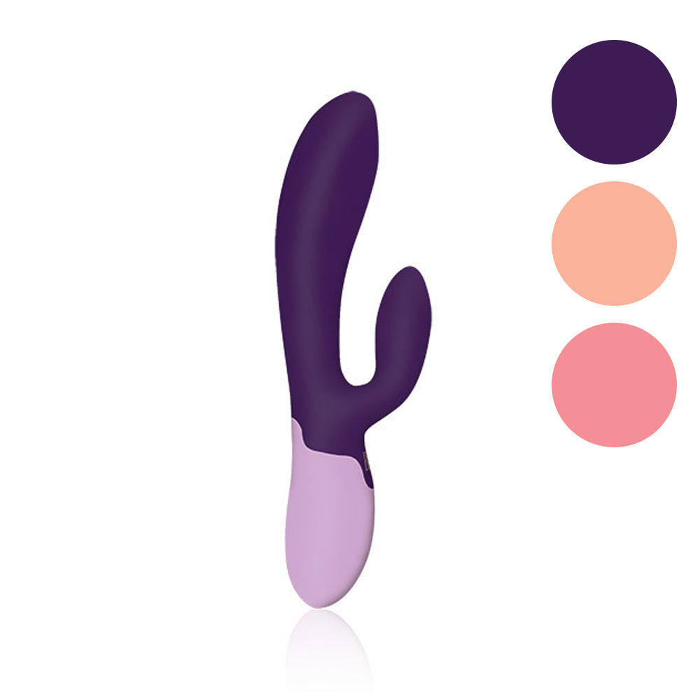 Xena Rabbit Vibrator Peach & Coral