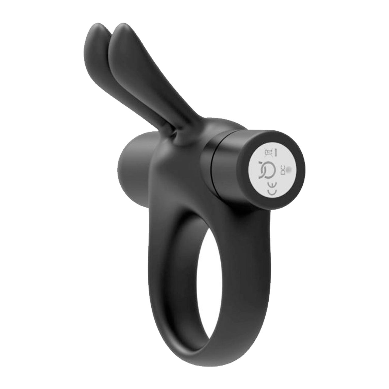 Bunny Vibrating Cockring - Black