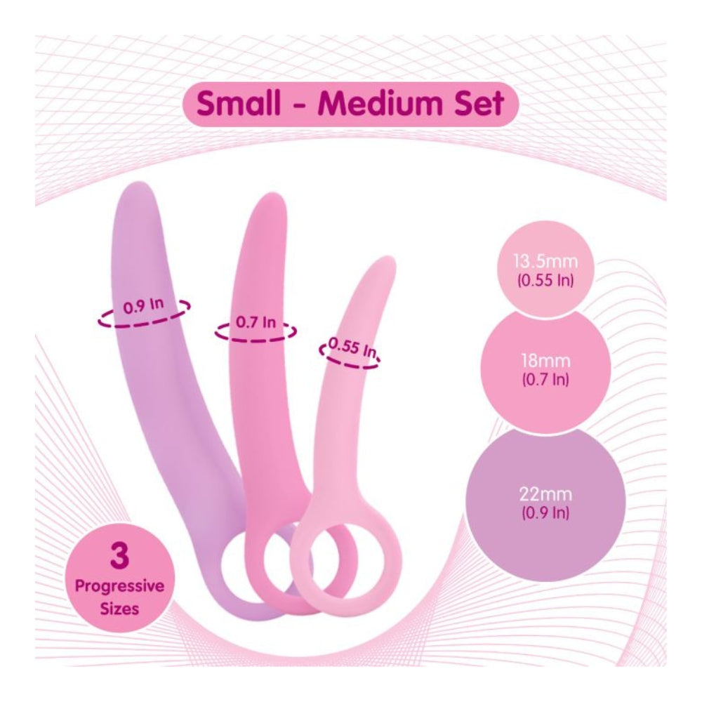 Skins Care Curved Dilators - 3pc Set (Small - Medium)