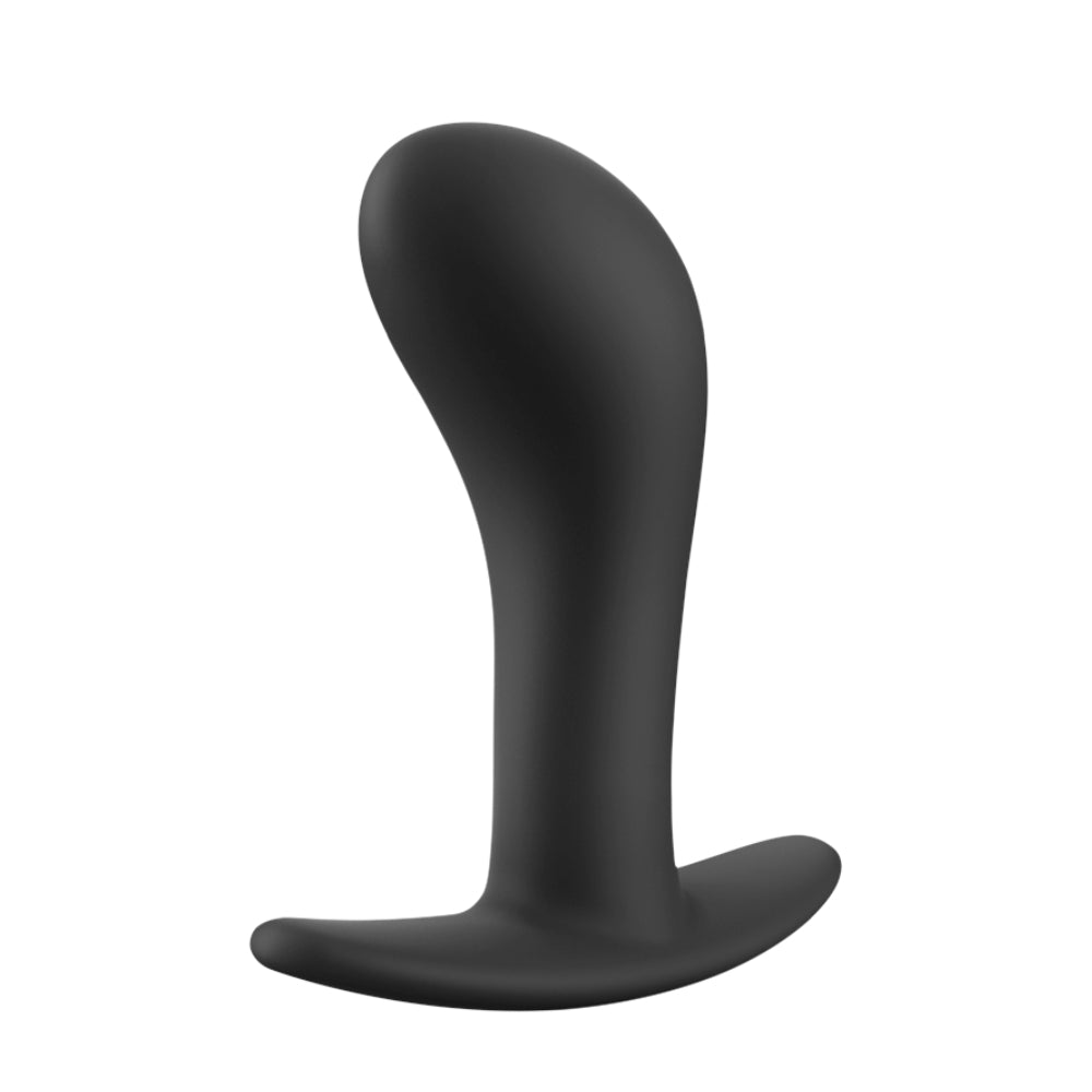 Fun Factory BOOTIE L Black - Black 10.9 cm Large Anal Plug