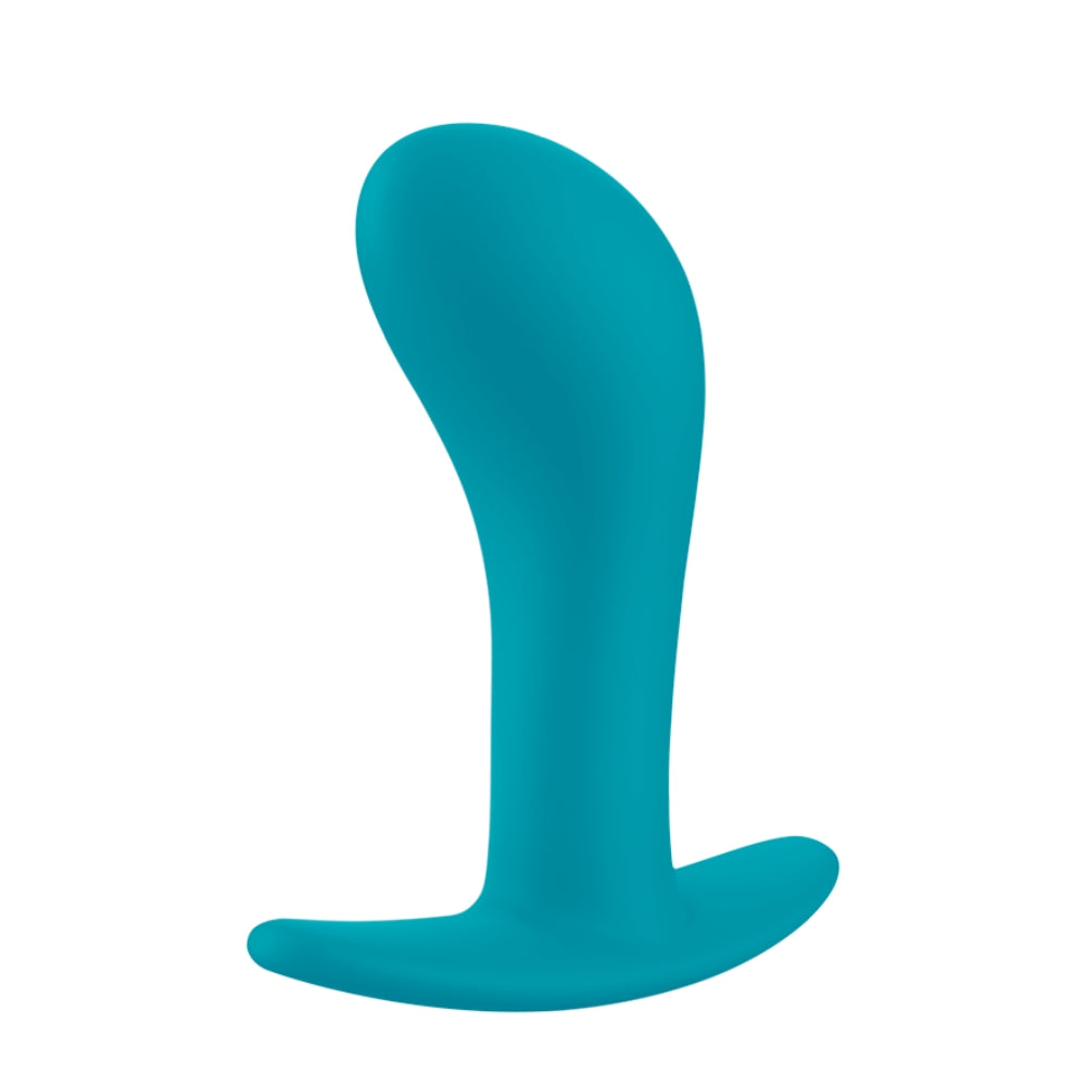 Fun Factory BOOTIE L Aquamarine - Aquamarine 10.9 cm Large Anal Plug