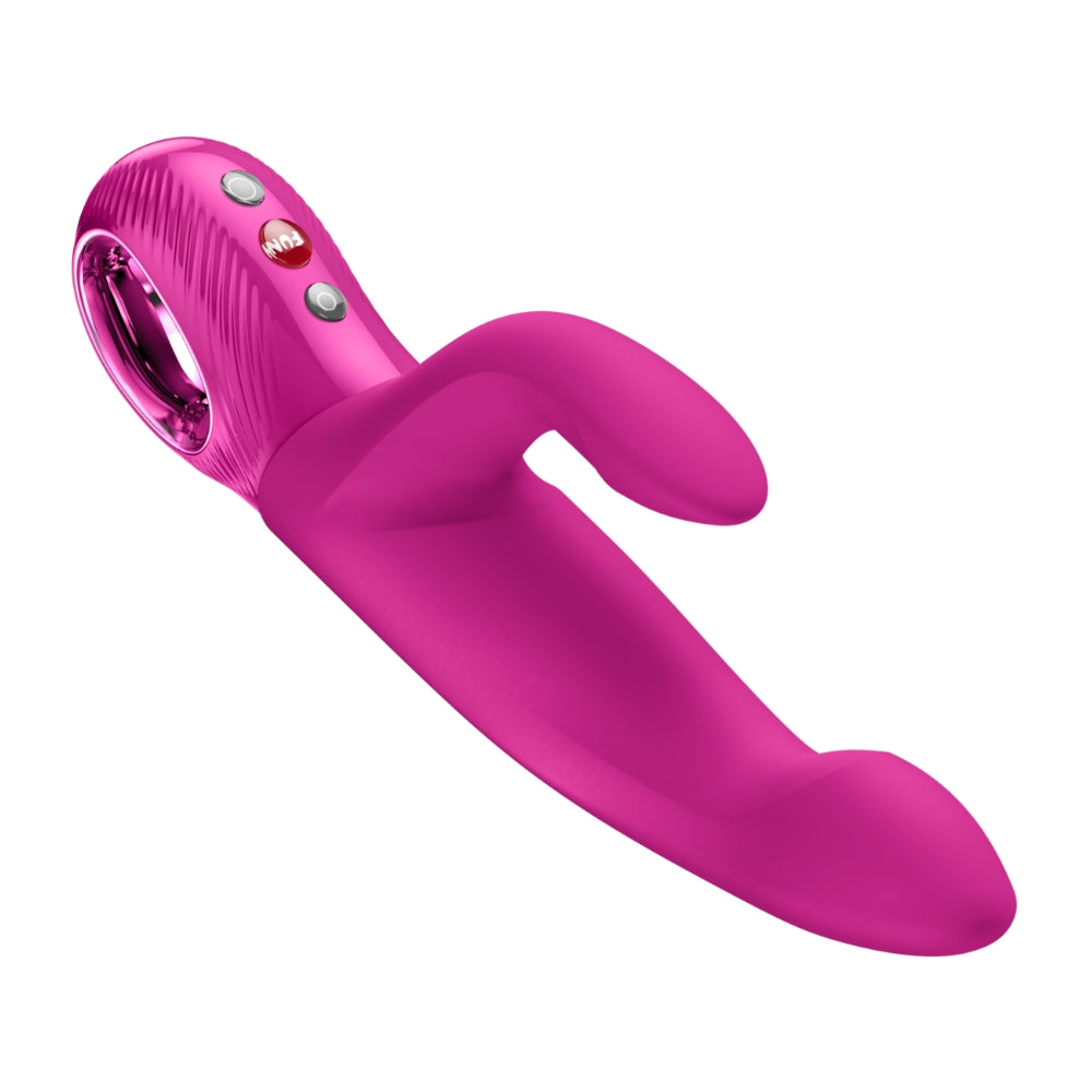 Fun Factory BI STRONIC IMMERSE Magenta - Magenta 22.1 cm USB-C Rechargeable Thrusting Vibrator