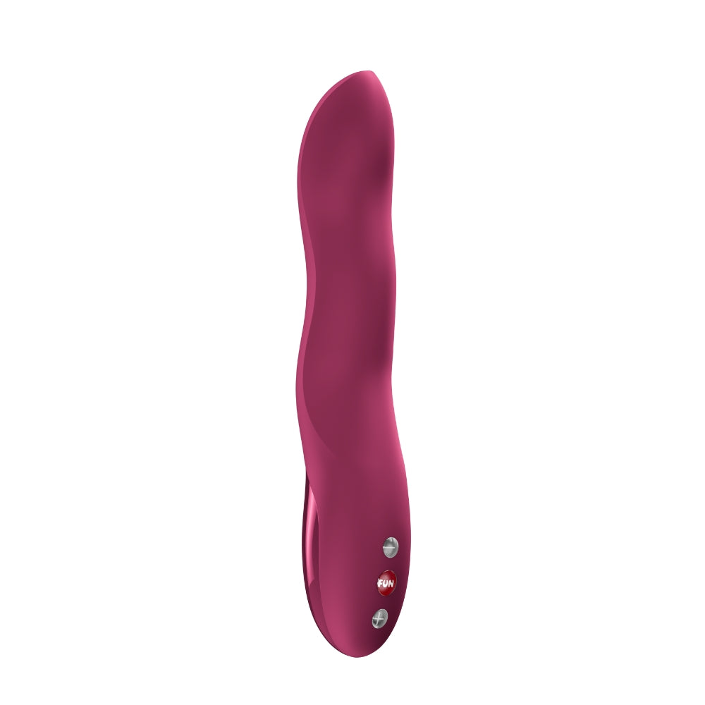 Fun Factory STRONIC WAVE Wine Red - Wine Red USB-C Rechargeable Thrusting Vibrator