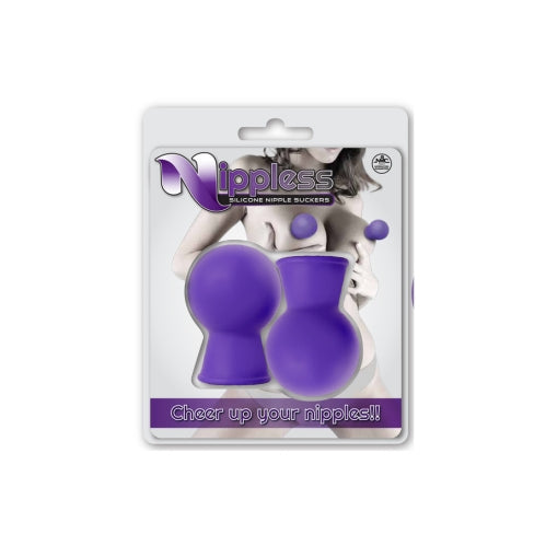 Silicone Nipple Sucker Set of 2pcs - Purple