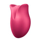 Fun Factory BELLE Raspberry - Raspberry Red USB Rechargeable Air Pulse Stimulator