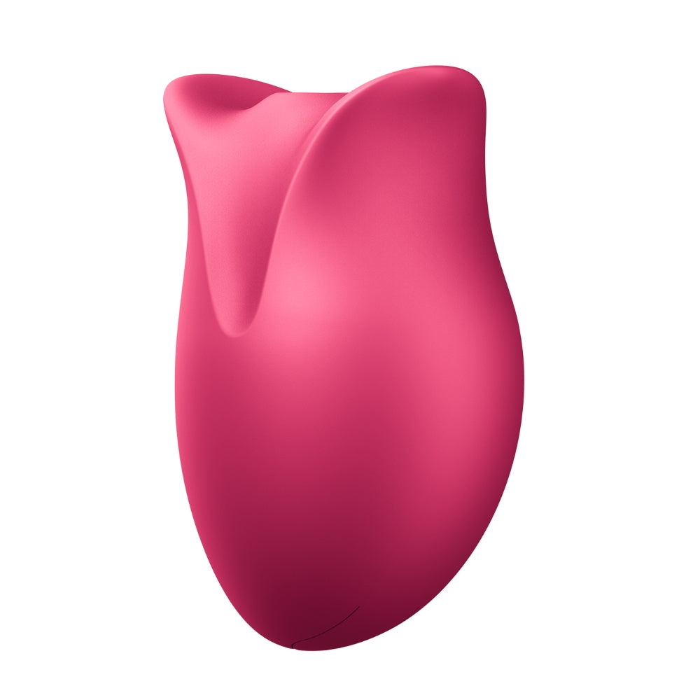 Fun Factory BELLE Raspberry - Raspberry Red USB Rechargeable Air Pulse Stimulator