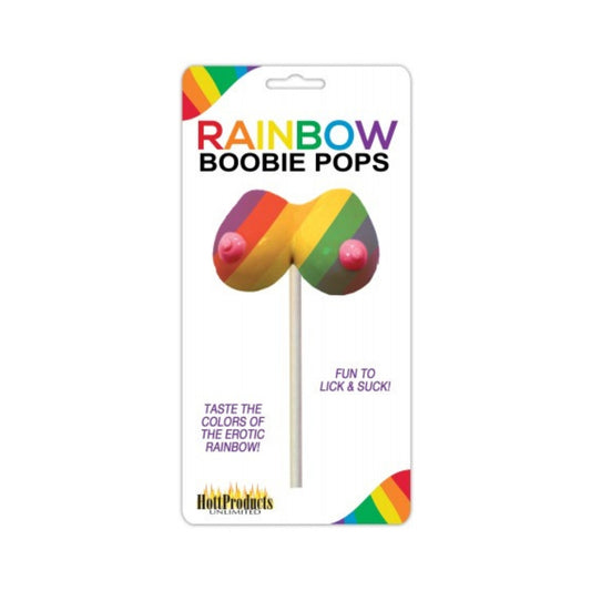 Rainbow Boobie Candy Pop - 42 Gm