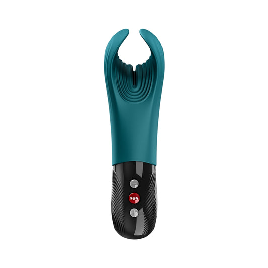 Fun Factory MANTA Bottle Green - Bottle Green USB-C Rechargeable Unisex Vibrator