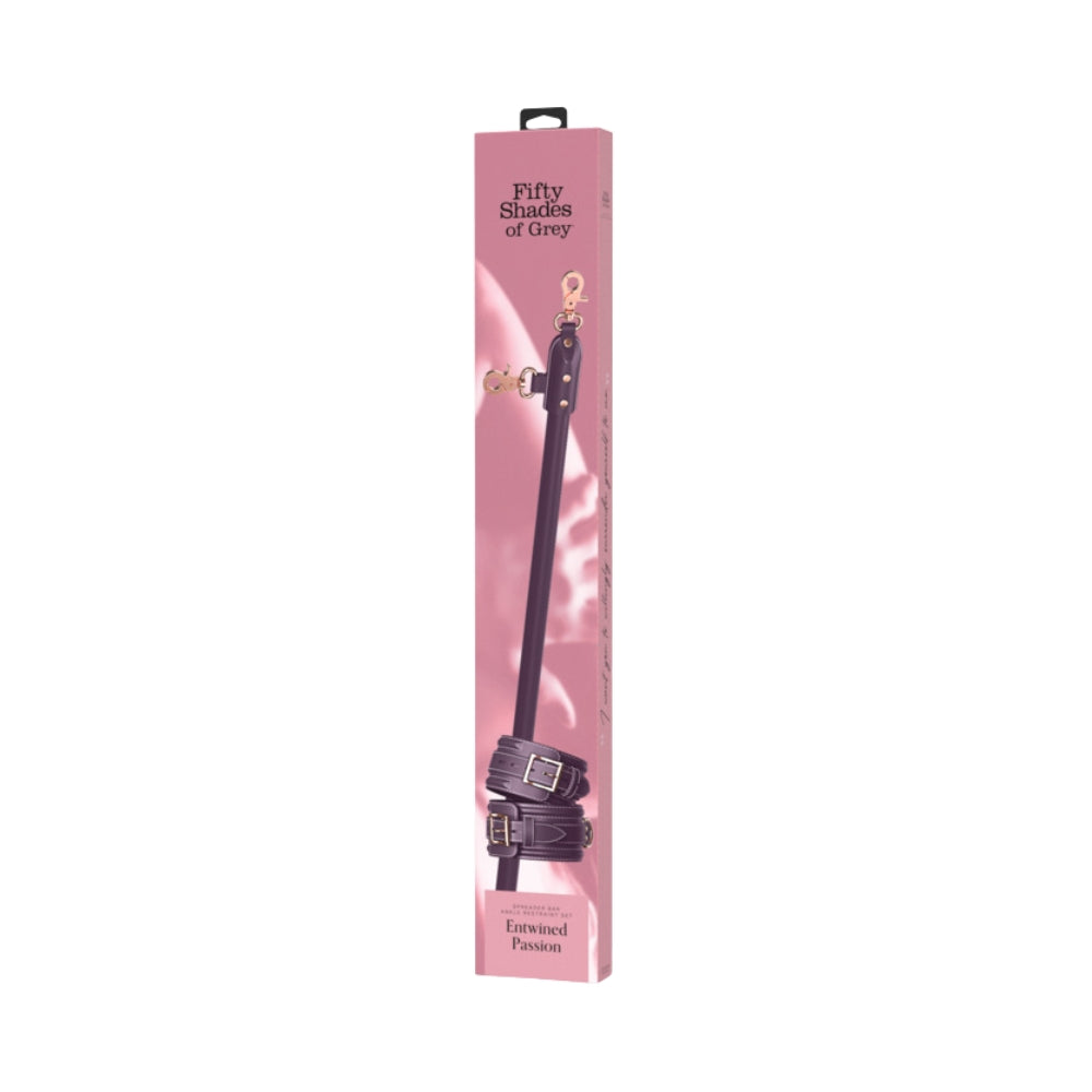 Fifty Shades of Grey Entwined Passion Spreader Bar and Ankle Restraint Set
