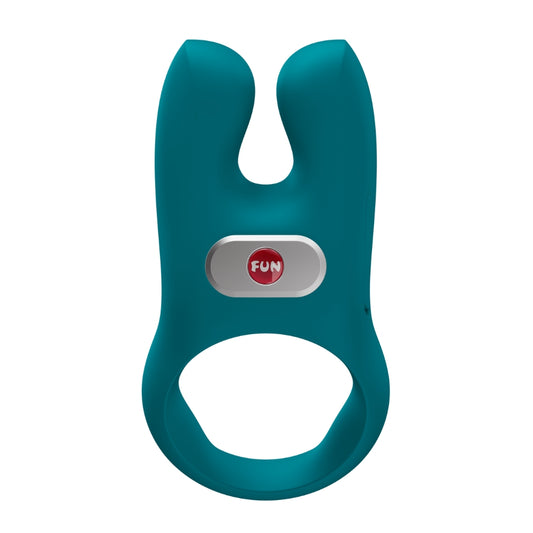 Fun Factory NOS Bottle Green - Bottle Green USB-C Rechargeable Vibrating Cock Ring