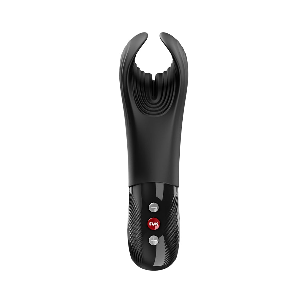 Fun Factory MANTA Black - Black USB-C Rechargeable Unisex Vibrator
