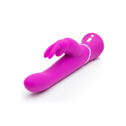 Happy Rabbit Curve Thrusting Rechargeable Rabbit Vibrator Purple