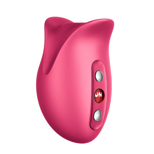 Fun Factory BELLE Raspberry - Raspberry Red USB Rechargeable Air Pulse Stimulator
