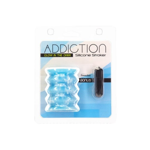 Addiction – Silicone Stroker – Glow in the Dark