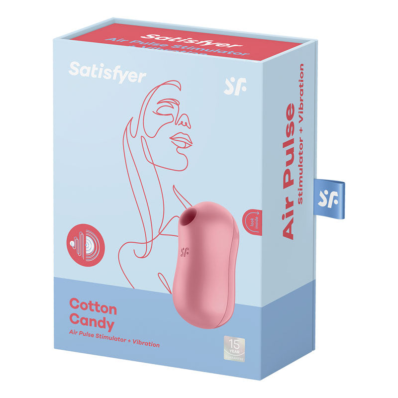 Satisfyer Cotton Candy - Light Red