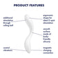 Satisfyer Rrrolling Pleasure - White USB Rechargeable Vibrator