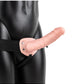 REALROCK Hollow Strap-on - 20.5 cm Flesh - Flesh 20.5 cm Hollow Strap-On