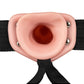 REALROCK Hollow Strap-on - 20.5 cm Flesh - Flesh 20.5 cm Hollow Strap-On