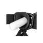 REALROCK Hollow Strap-on - 24.5 cm Black