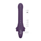 Vive SATU - Purple 23 cm USB Rechargeable Strapless Strap-On