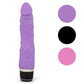 Silicone Classic Thin Veined 033 Seven Function Black